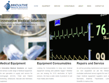 Tablet Screenshot of innovativemedical.com.au